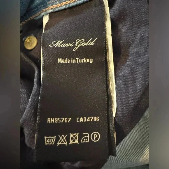 Mavi gold women’s size 27 high waisted skinny‎ jeans, distressed, NWT - Picture 11 of 12